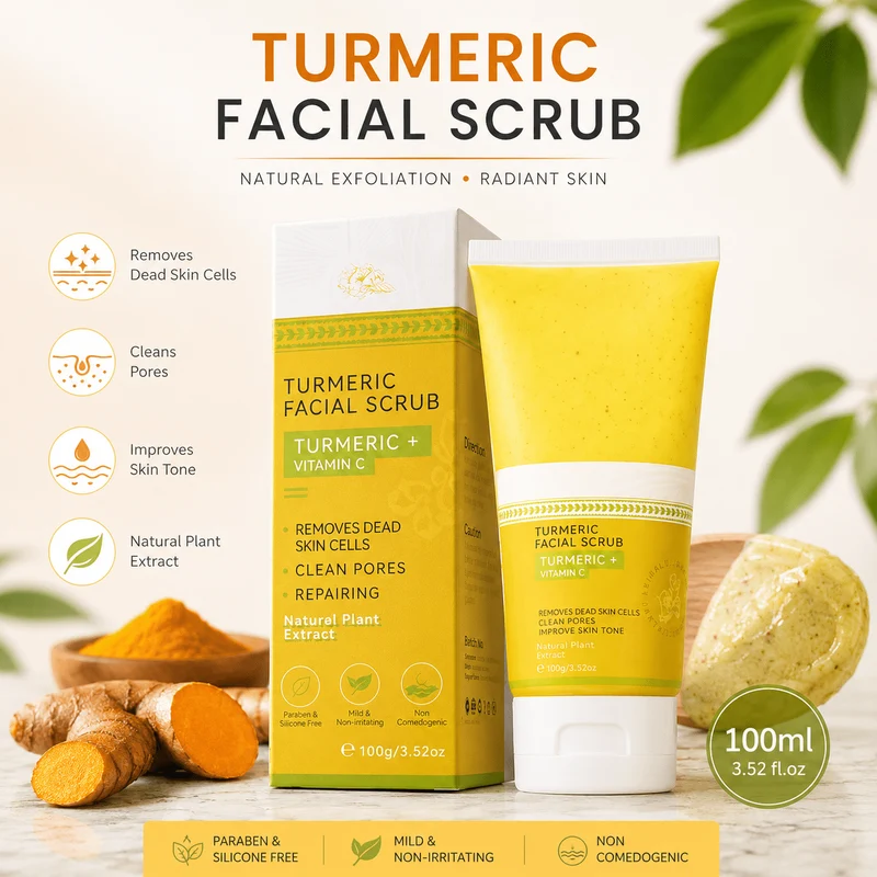 Radiance Facial Scrub TS Glow Ritual™ Kurkuma + Vitamin C
